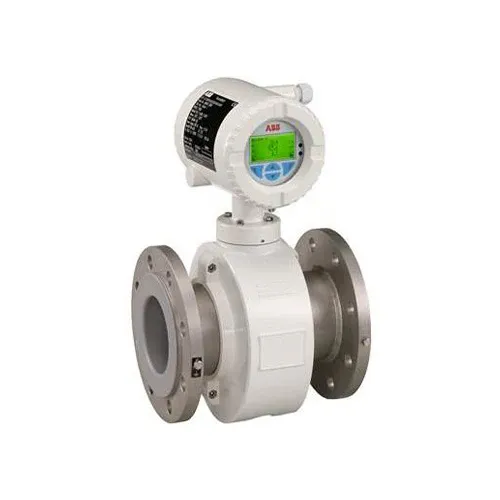 Electromagnetic flow meter for conductive liquid measurement in pipelines