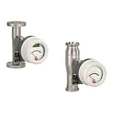Variable area flow meter for liquid gas and steam measurement